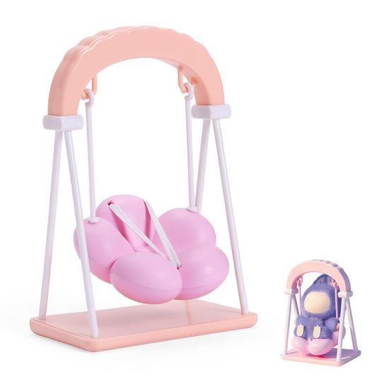 Generic 17cm doll swing seat for lively display and play.