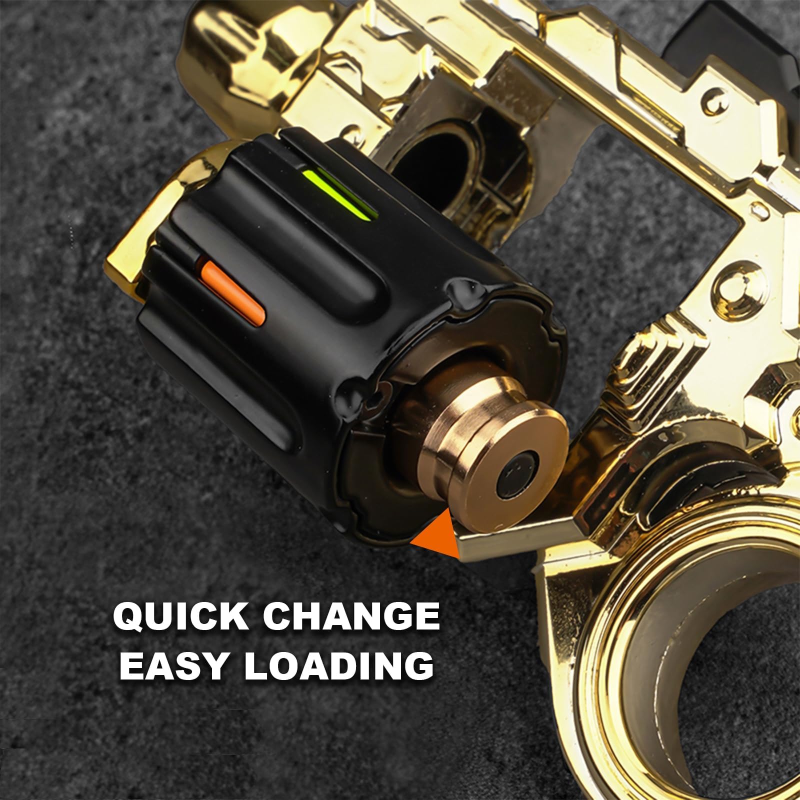 Metal finish glints under light, signaling durable, premium quality.