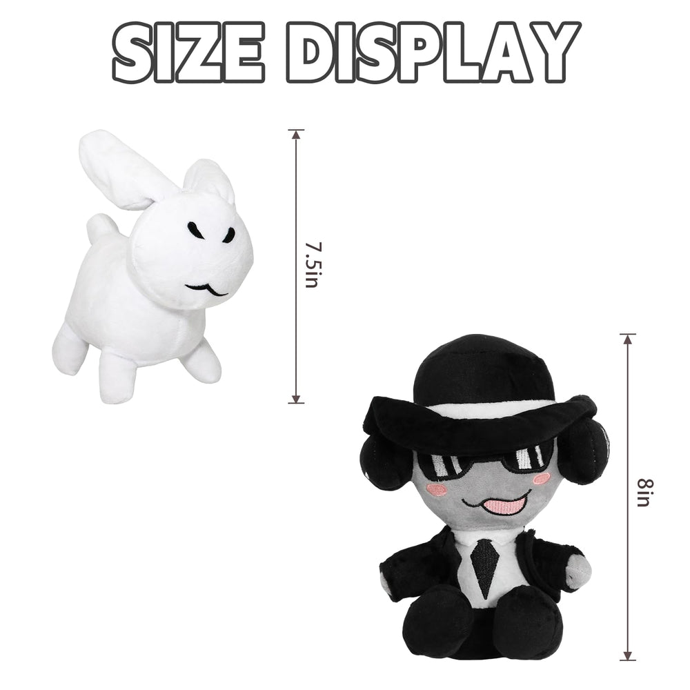 Generic Gubby Plush on a desk setup for gaming vibes and cute desk companion.