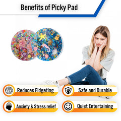 Generic Picky Pad Ocean pad close-up supports focus during meetings