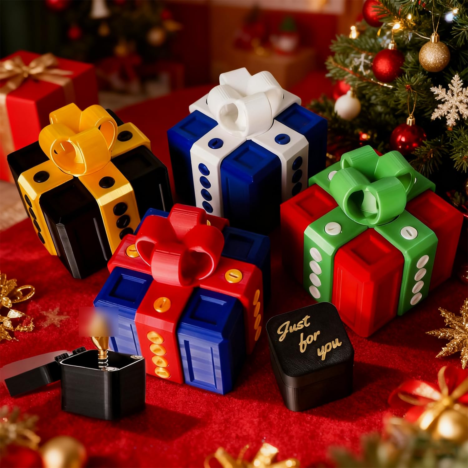 Generic The Prank Box dismantle sequence engages recipients with a playful puzzle moment