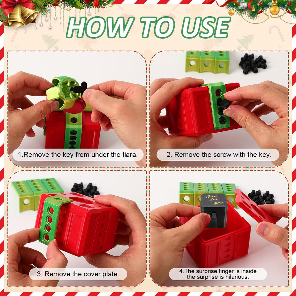 Generic Prank Box doubles as a stylish small gift box or storage solution.