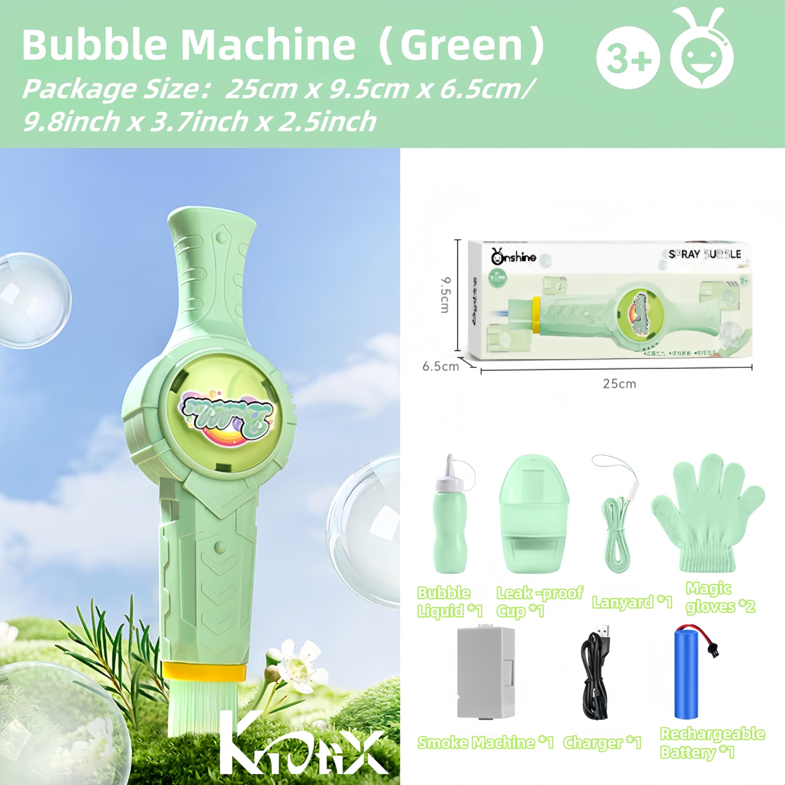 Generic Safe Bubble Solution is gentle for little hands and eyes.