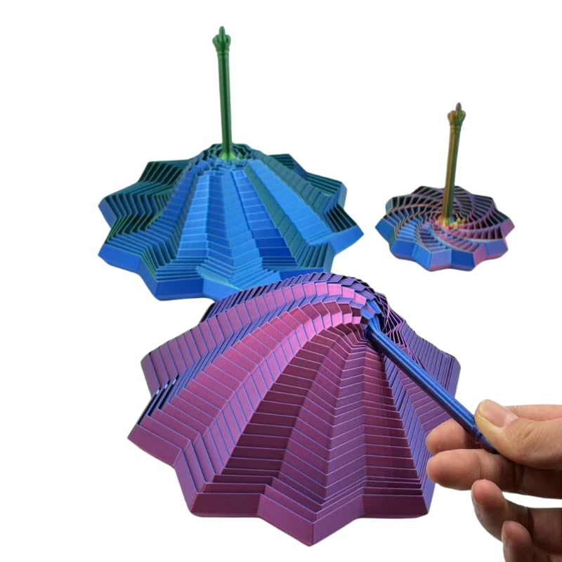 Generic fidget star toy, durable 3D printed plastic with smooth operation.