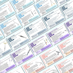 Generic Surgical Instruments Flashcards pocket-size-deck ready for study anywhere.