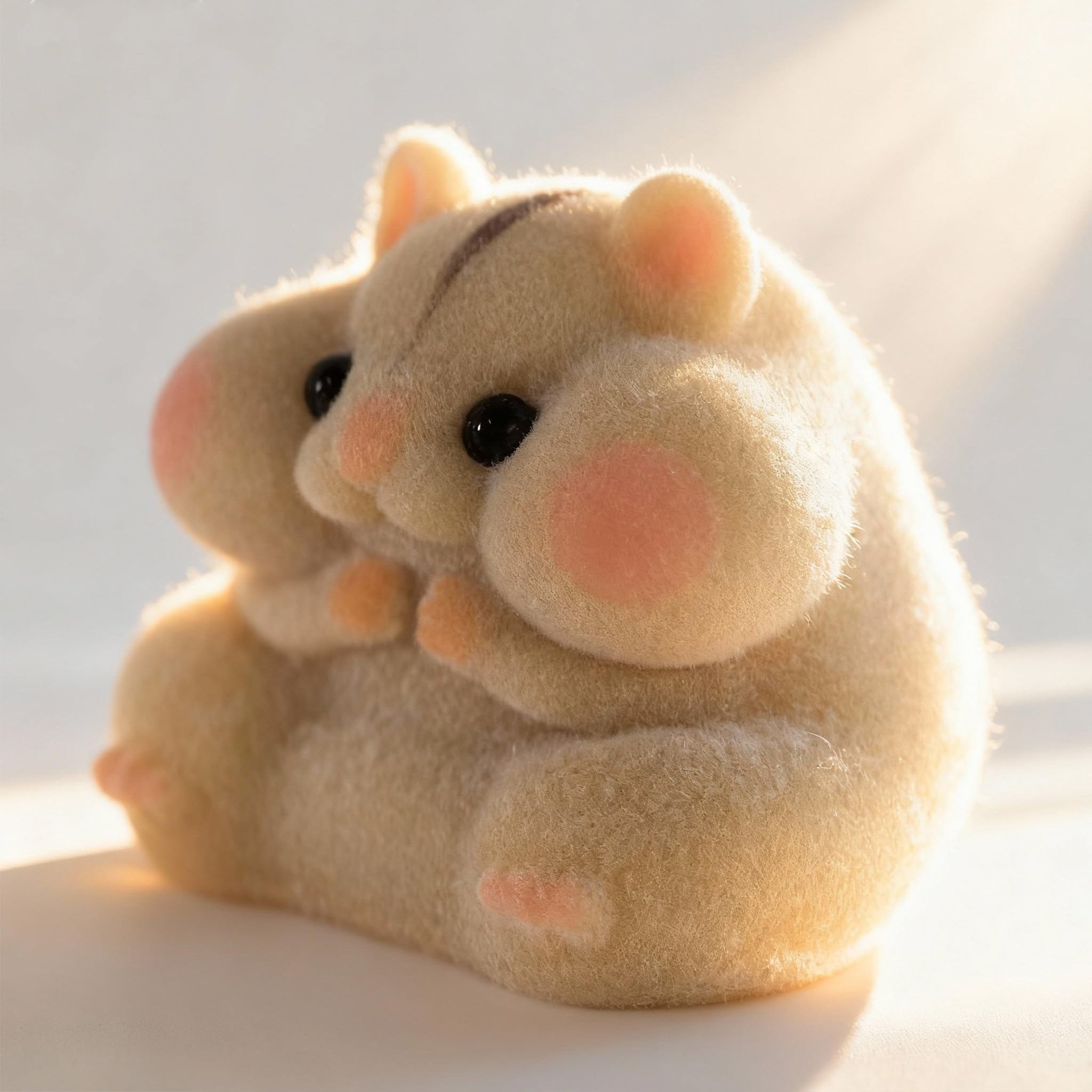 Generic Taba hamster toy includes adorable accessories as a surprise gift.