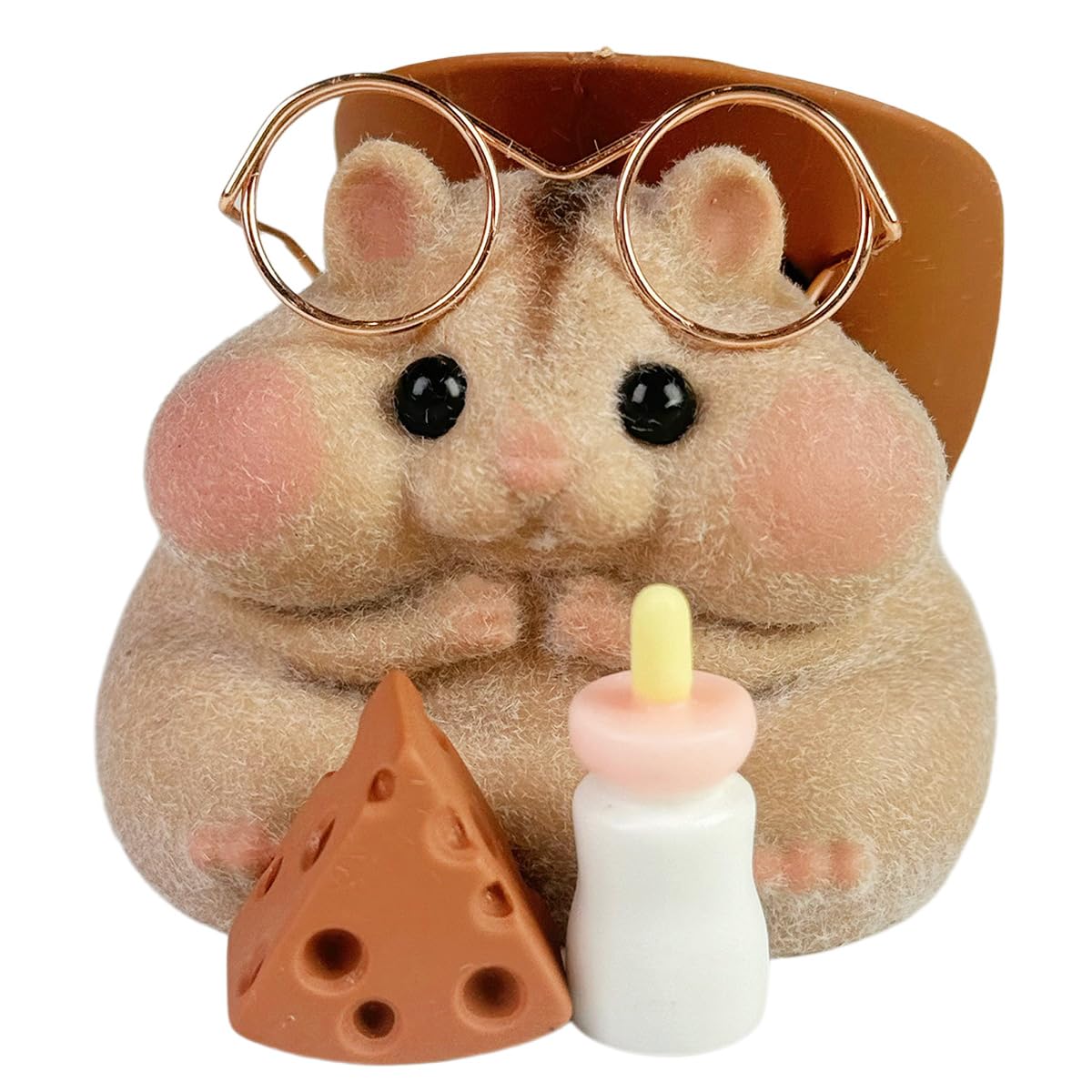 Generic Taba squishy hamster toy close-up shows soft silicone texture for stress relief.