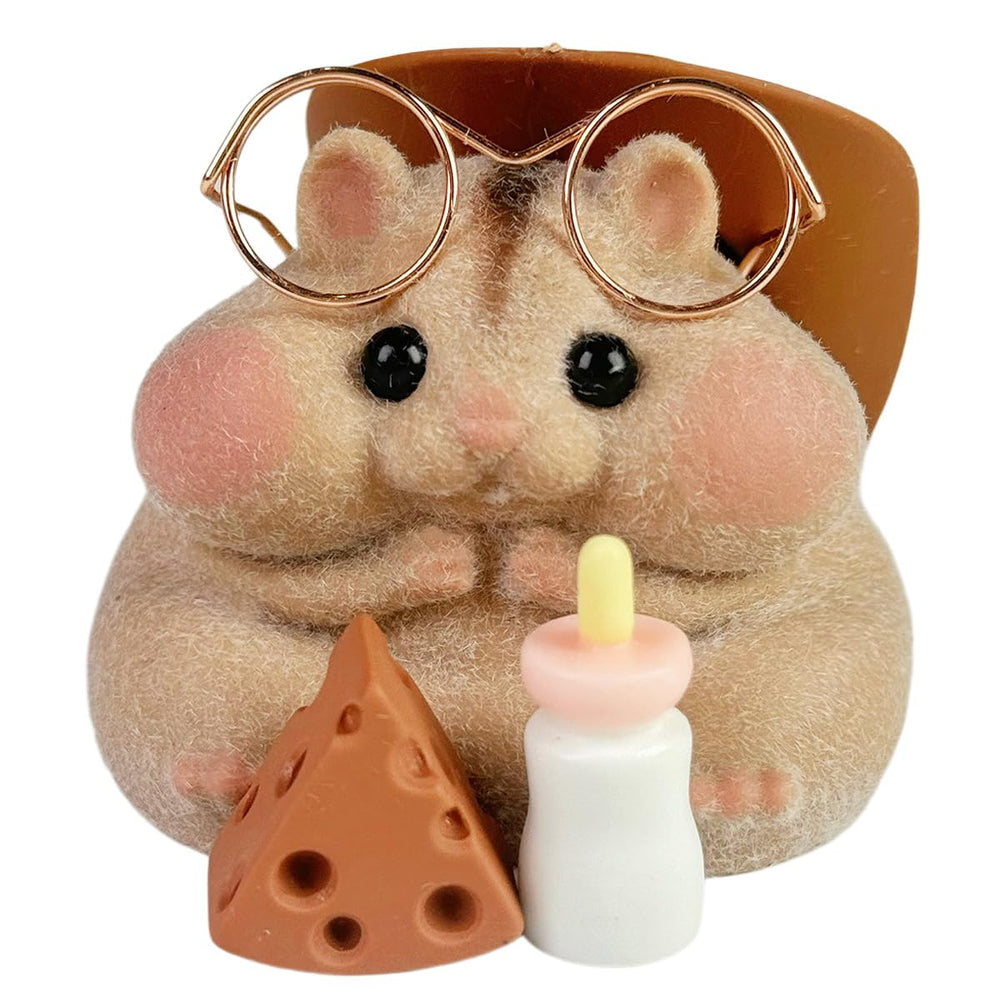 Generic Taba squishy hamster toy close-up shows soft silicone texture for stress relief.