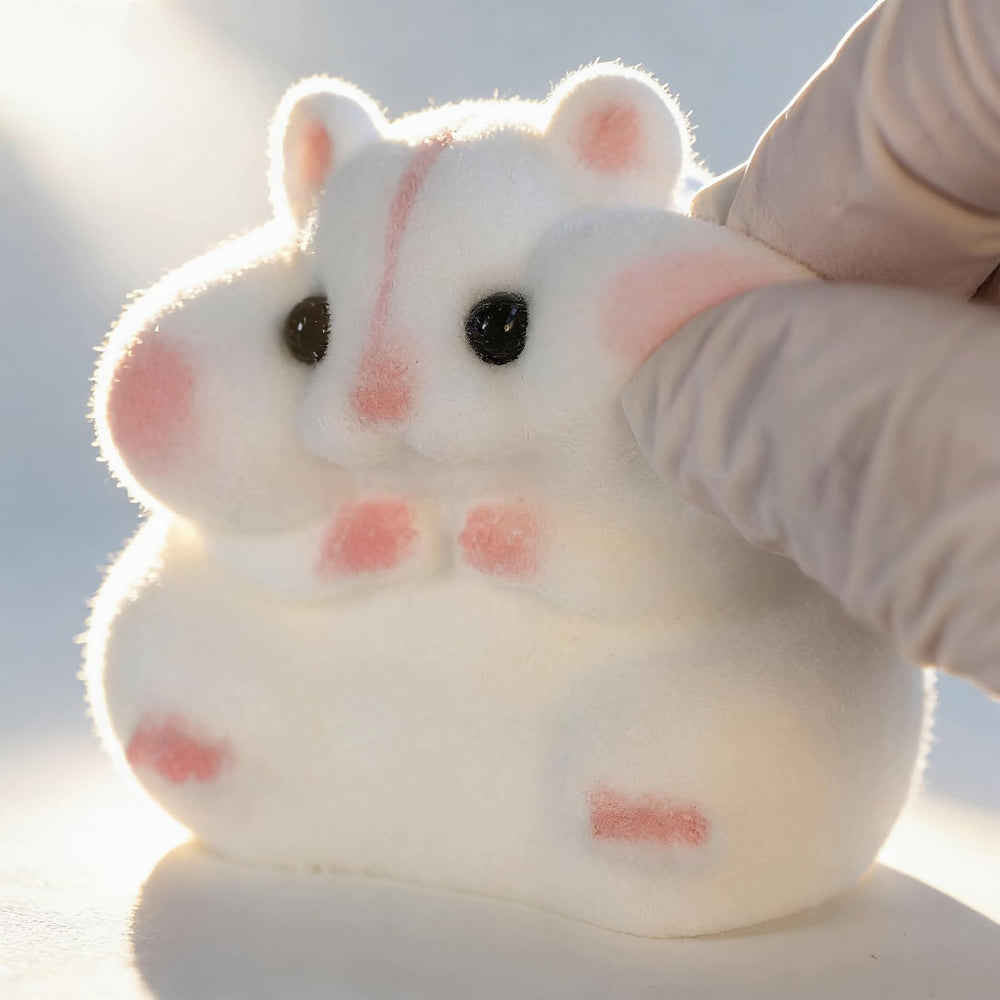 Generic Taba squishy hamster toy easy-clean silicone surface for quick maintenance.