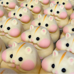 Compact and portable mass-pack for on-the-go stress relief with Generic Taba hamster toy.