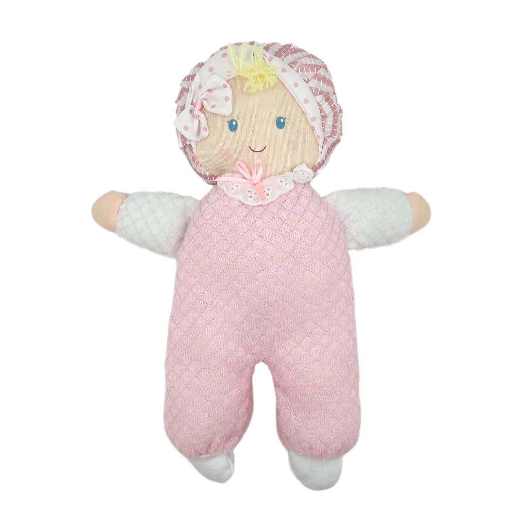 Genius Baby Toys soft baby doll 11in cuddly for safe infant cuddles
