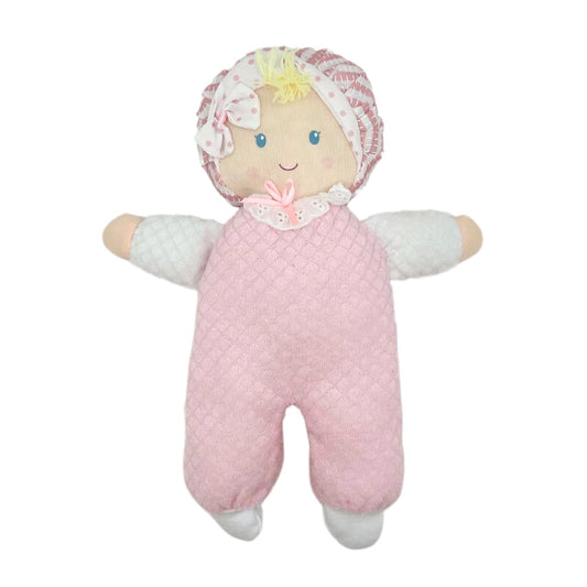Genius Baby Toys soft baby doll 11in cuddly for safe infant cuddles
