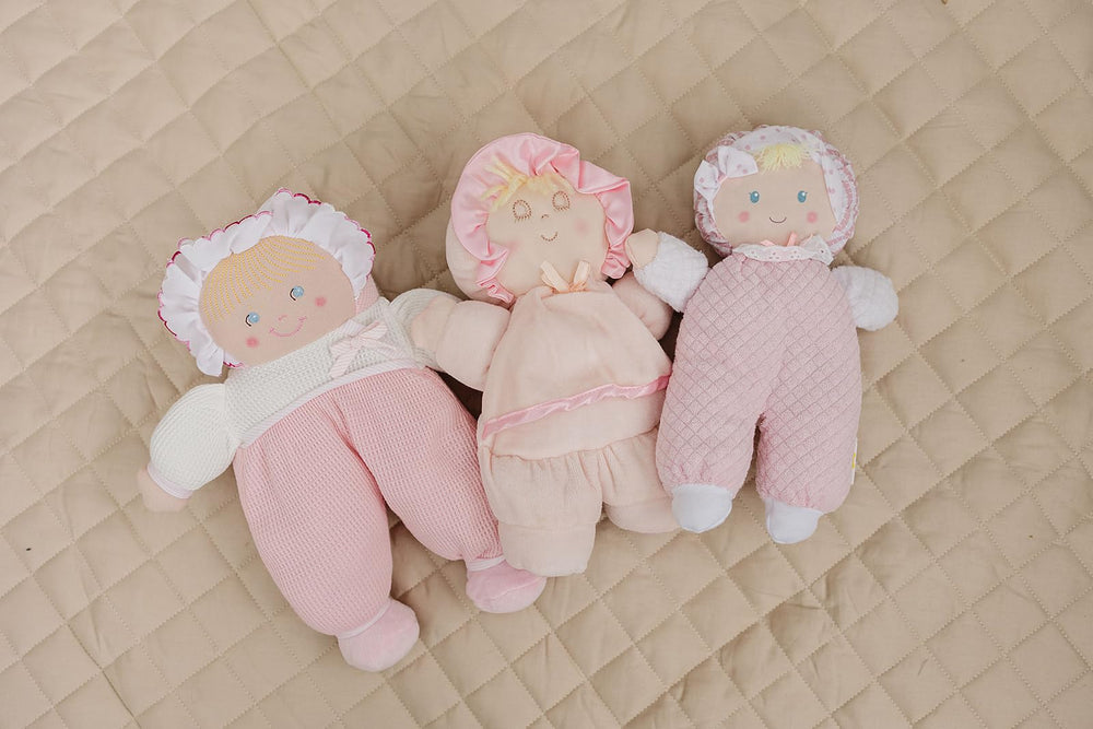 Genius Baby Toys birth-to-play doll grows with your little one