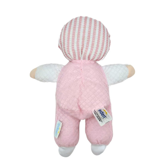 Genius Baby Toys doll in pink and white outfit enhances comforting playtime