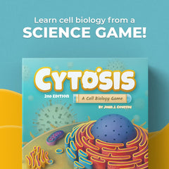 Genius Games Cytosis: Cell organelles board visualizes intracellular functions