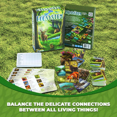 Genius Games Ecosystem box and components ready for quick setup