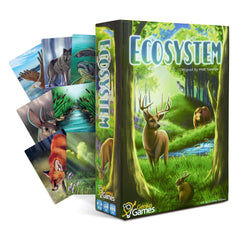 Genius Games Ecosystem forest habitat scene for engaging classroom learning