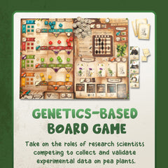 Genius Games Genotype uses tool cards to influence draft decisions and strategy.