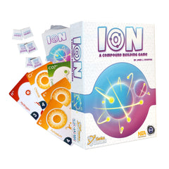 Genius Games Ion demonstrates the pick-and-pass mechanic for strategic balance.