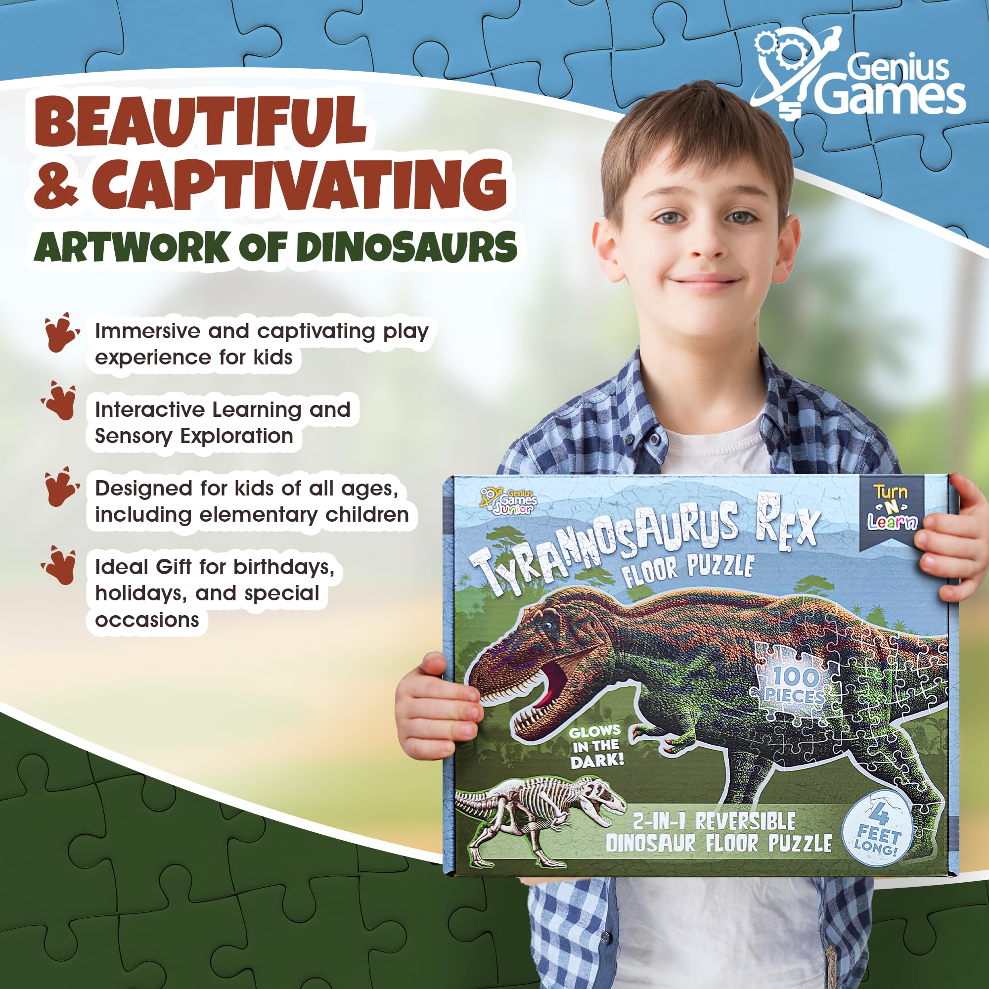 Genius Games science guides boost curiosity about paleontology and ancient life.