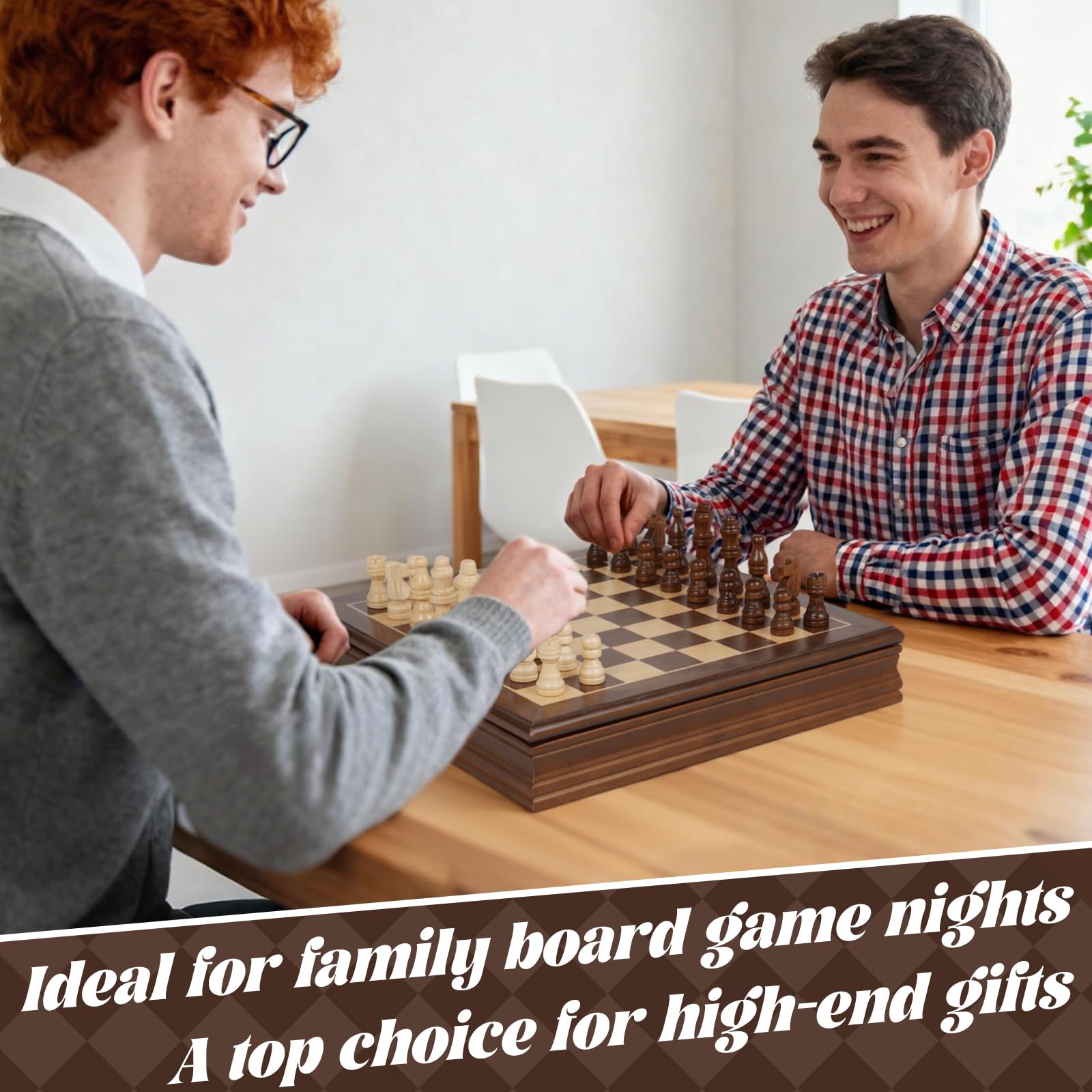GenJuw magnetic board invites relaxed, engaging play sessions.
