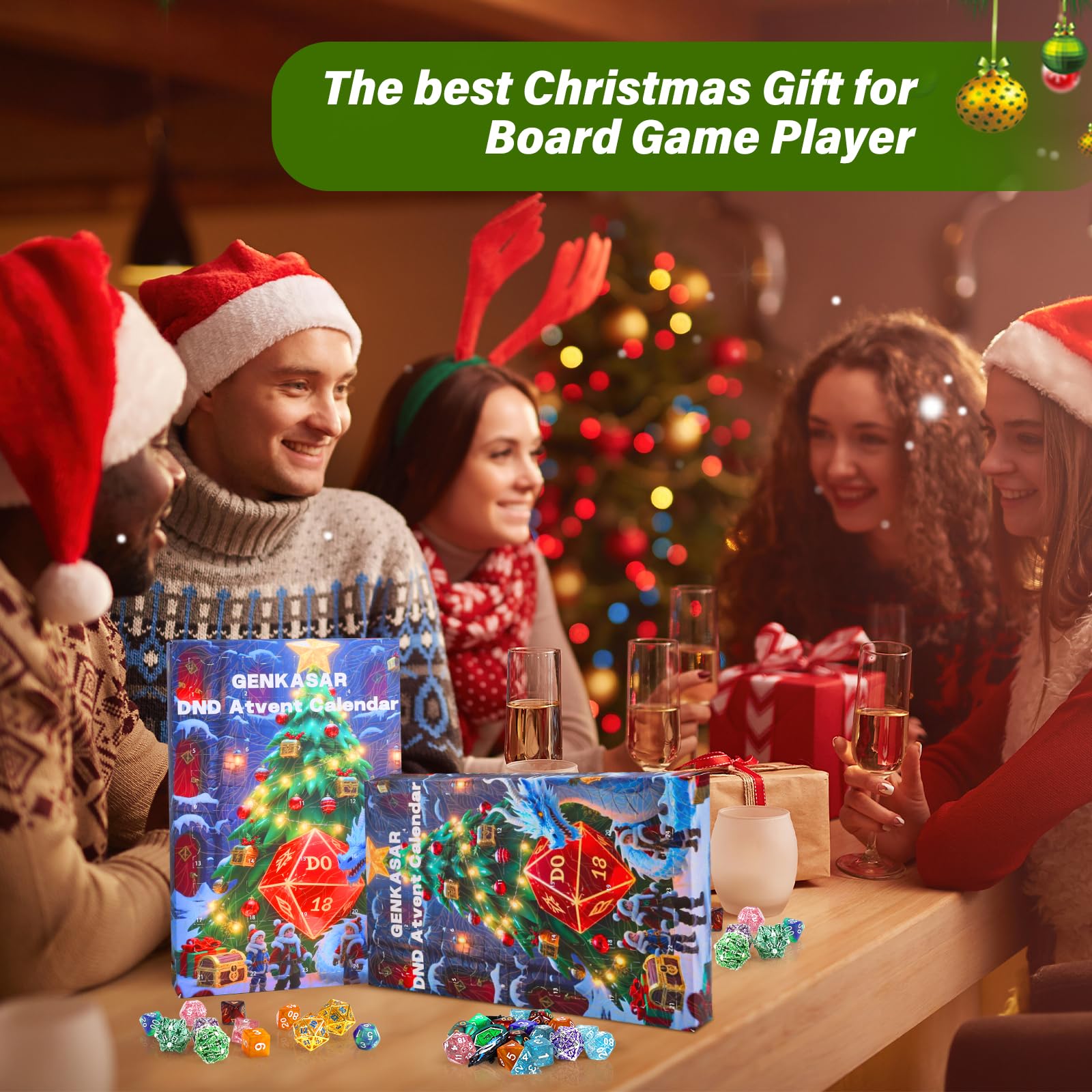 Genkasar holiday mystery box packaging ideal for gifting.