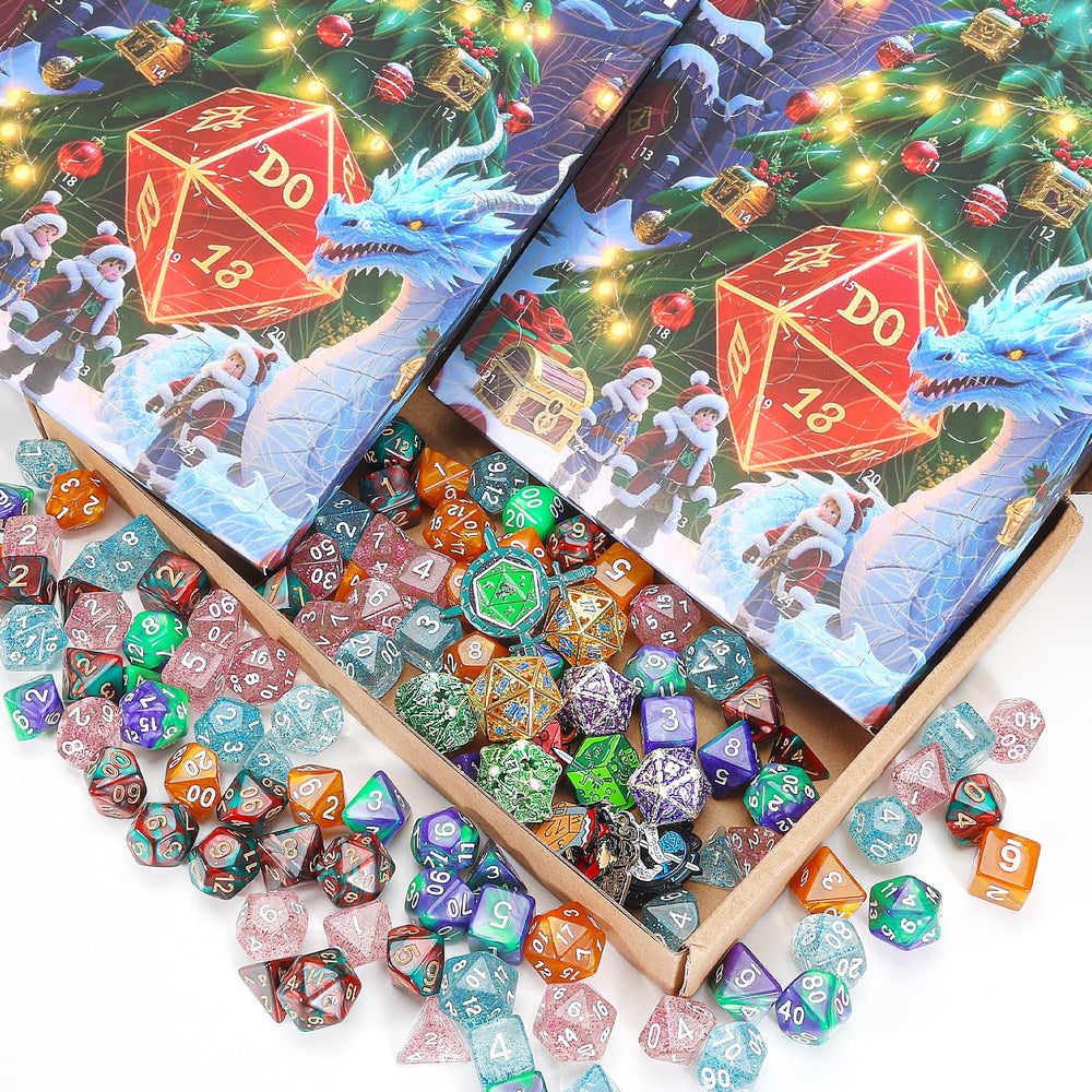Genkasar potion dice bags and accessories for storage and on-table play.