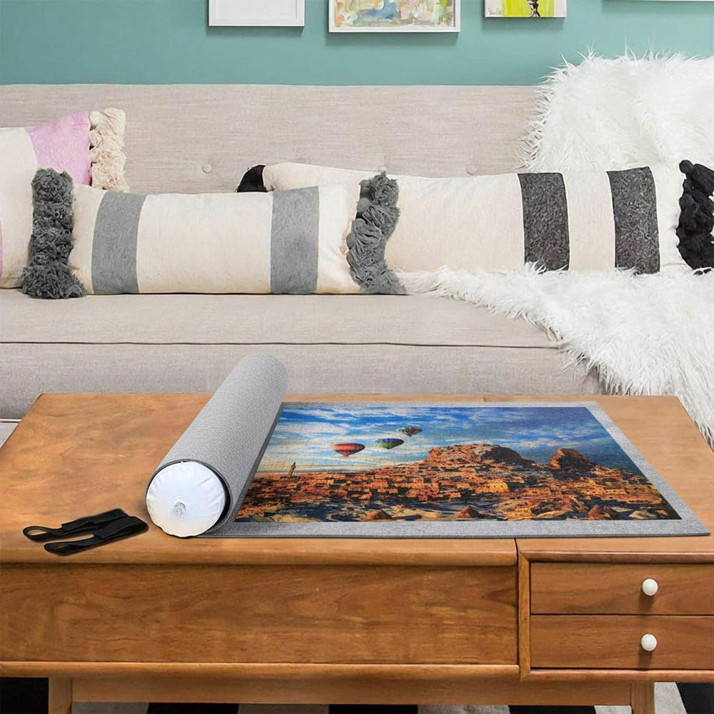 Genovega storage bag with hanging rope simplifies wall storage.