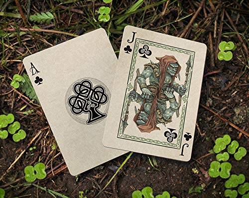 GENT SUPPLY CO Bicycle Creatures of The FAE deck custom pips enhance game readability