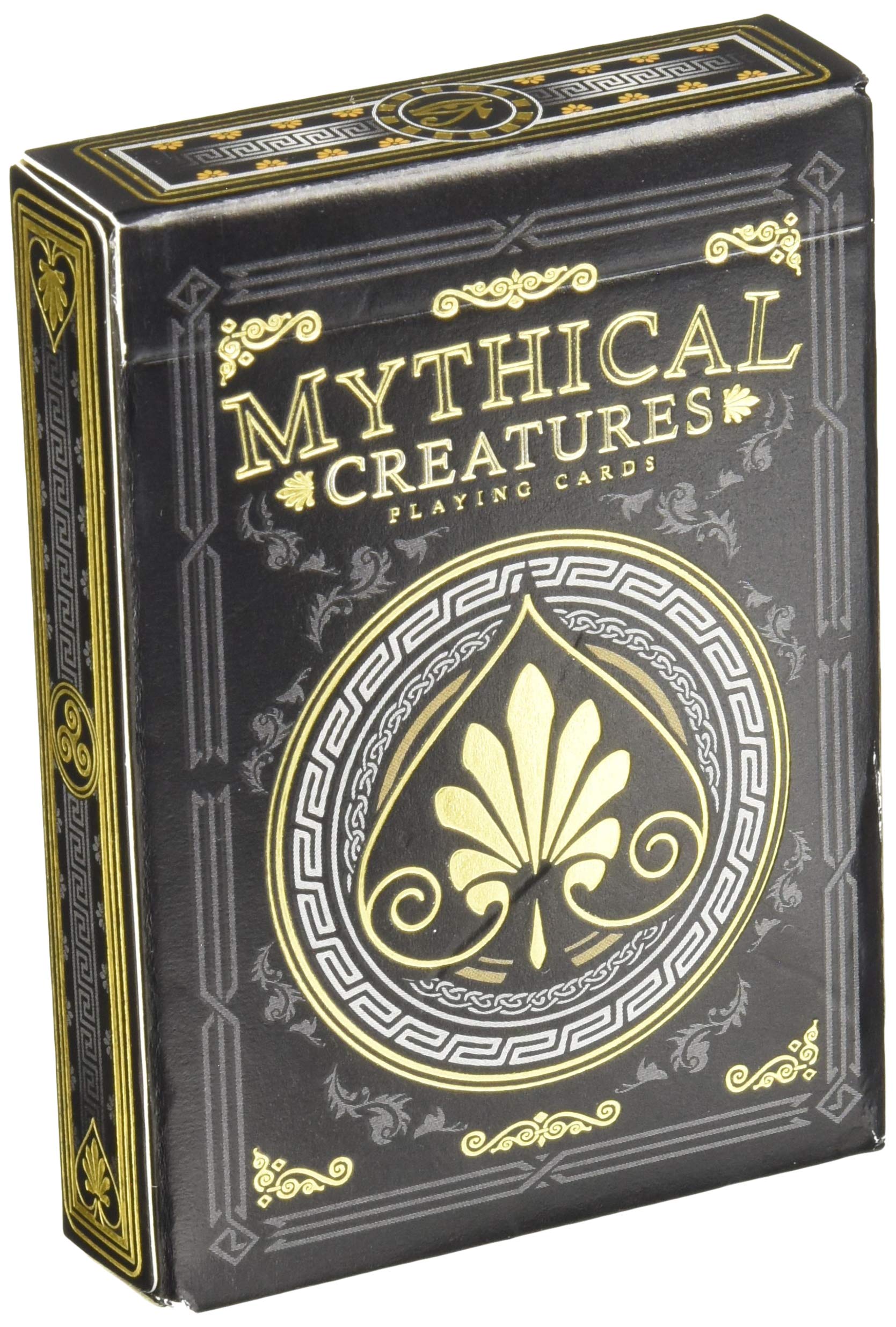 GENT SUPPLY CO Mythical Creatures playing cards face cards showcase unique illustrations by Gustavo Borboa.