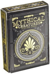 GENT SUPPLY CO Mythical Creatures playing cards face cards showcase unique illustrations by Gustavo Borboa.