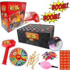 Geojec Pop Balloon Game kids and adults enjoying interactive play.