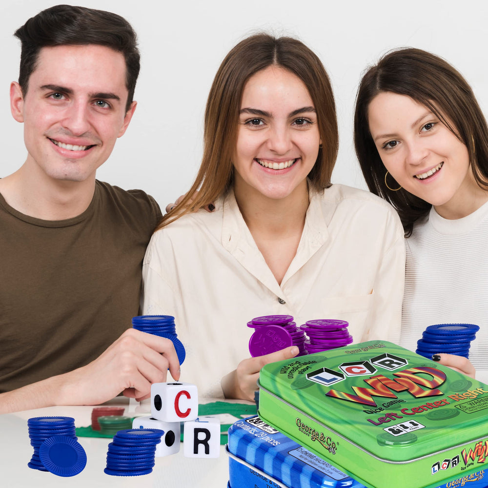 George & Company LCR bundle with blue and green tins for sharing.
