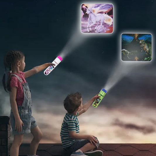 Georgie Porgy unicorn slide projection adds magical wall art for creative storytelling.