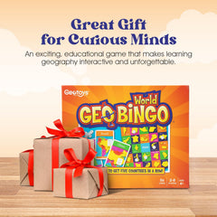 Geotoys GeoBingo classroom activity that fosters group learning and discussion