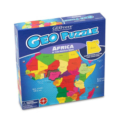 GeoToys GeoPuzzle 65-piece map designed for ages 6-9