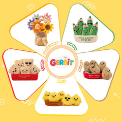 GERBIT Daring Diver duck plush inspires imaginative play and desk focus relief.