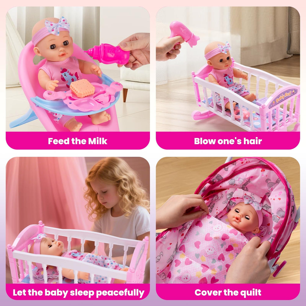 Gerleek doll handbag for organized storage and travel-ready toys.
