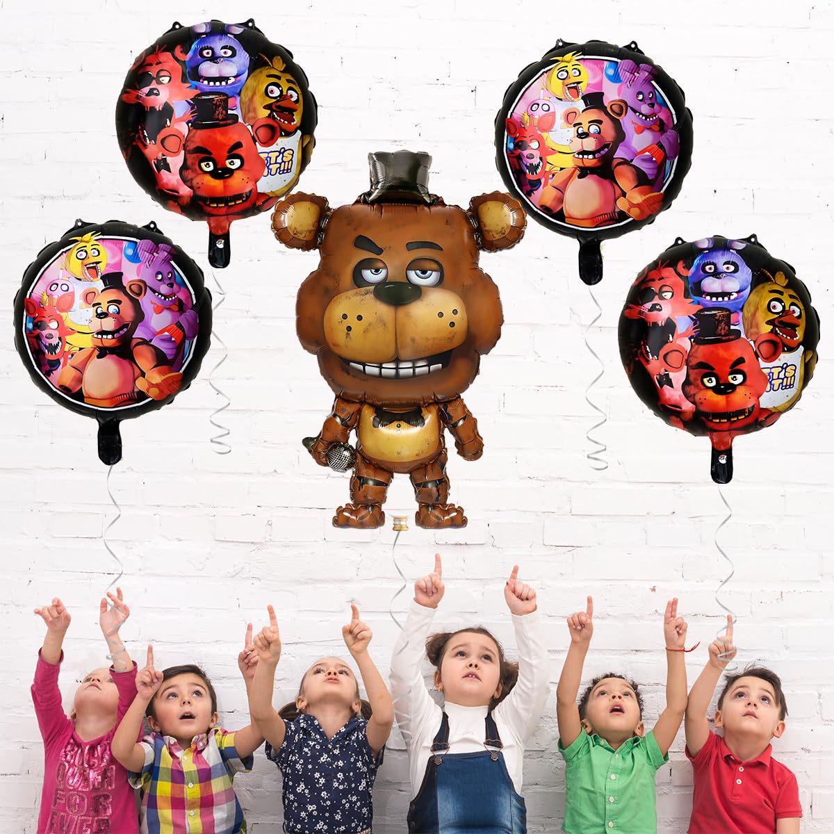 GeRRiT FNAF foil balloon suitable for table decor and balloon garlands