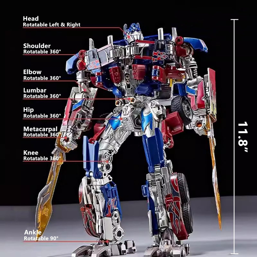 GERYNS deformation truck mode close-up shows dynamic transformation in action.