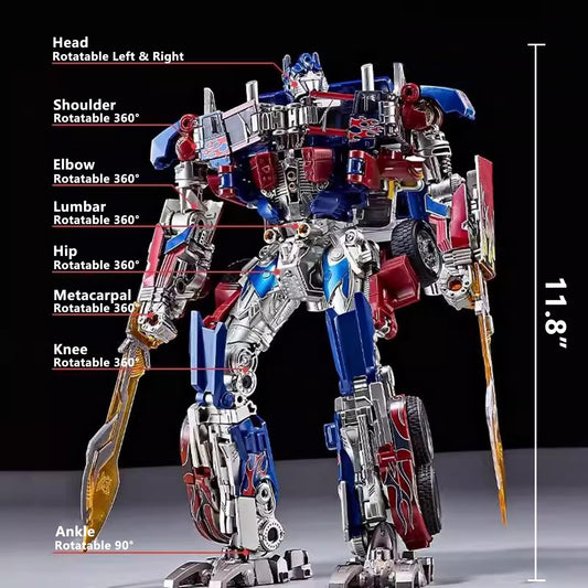 GERYNS deformation truck mode close-up shows dynamic transformation in action.