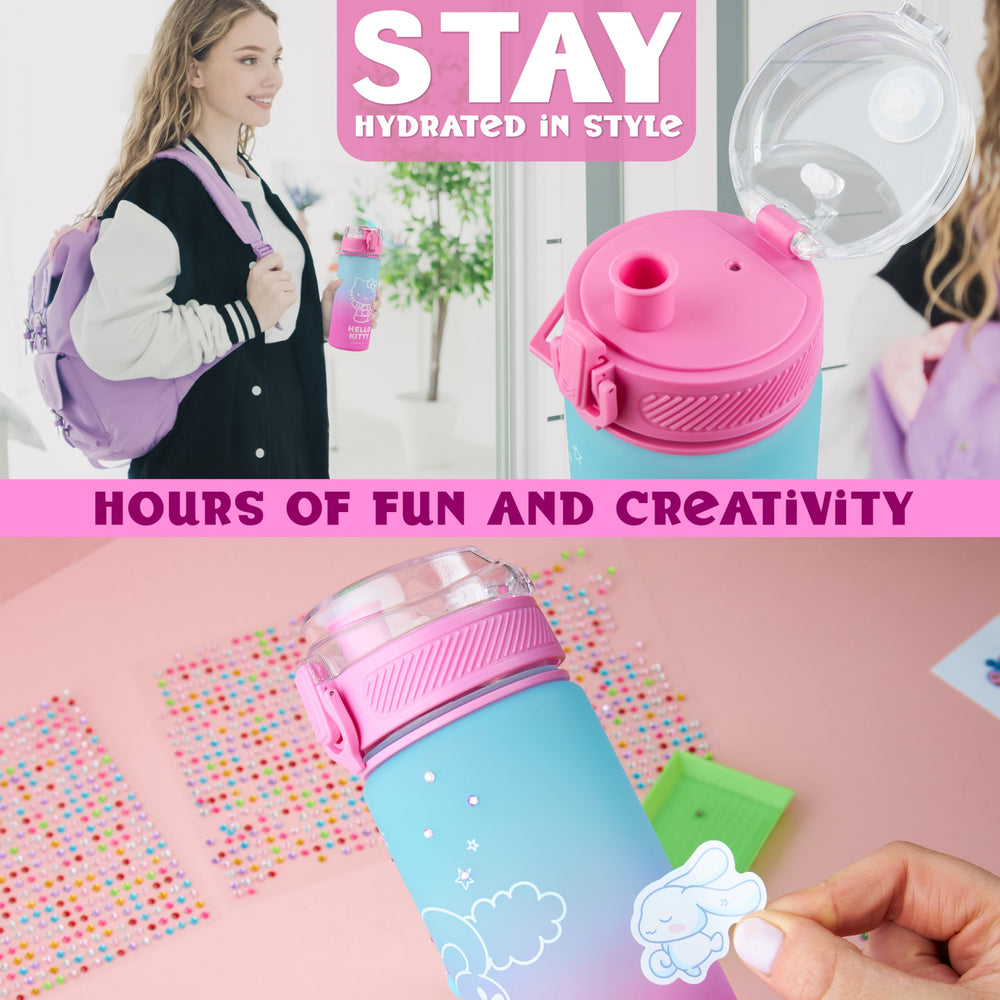Get Trend 18.6 oz kawaii water bottle ready for decoration