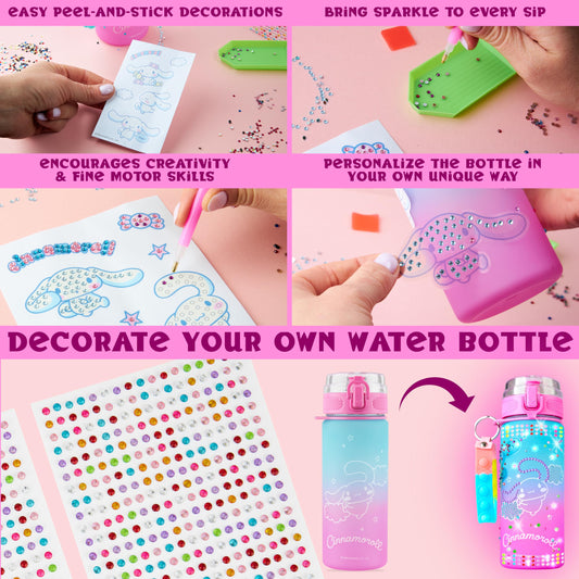 Get Trend Cinnamoroll sticker sheets for easy bottle customization