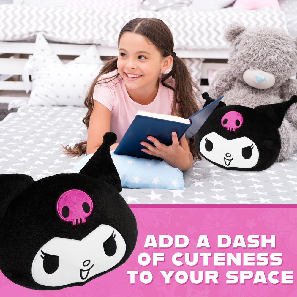 Get Trend Hello Kitty Sanrio plush cushion pillow featuring Cinnamoroll for soft decor.