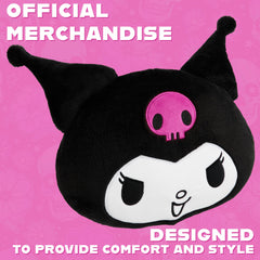 Get Trend Hello Kitty Sanrio plush cushion pillow with velvet finish for fluffy lounging.