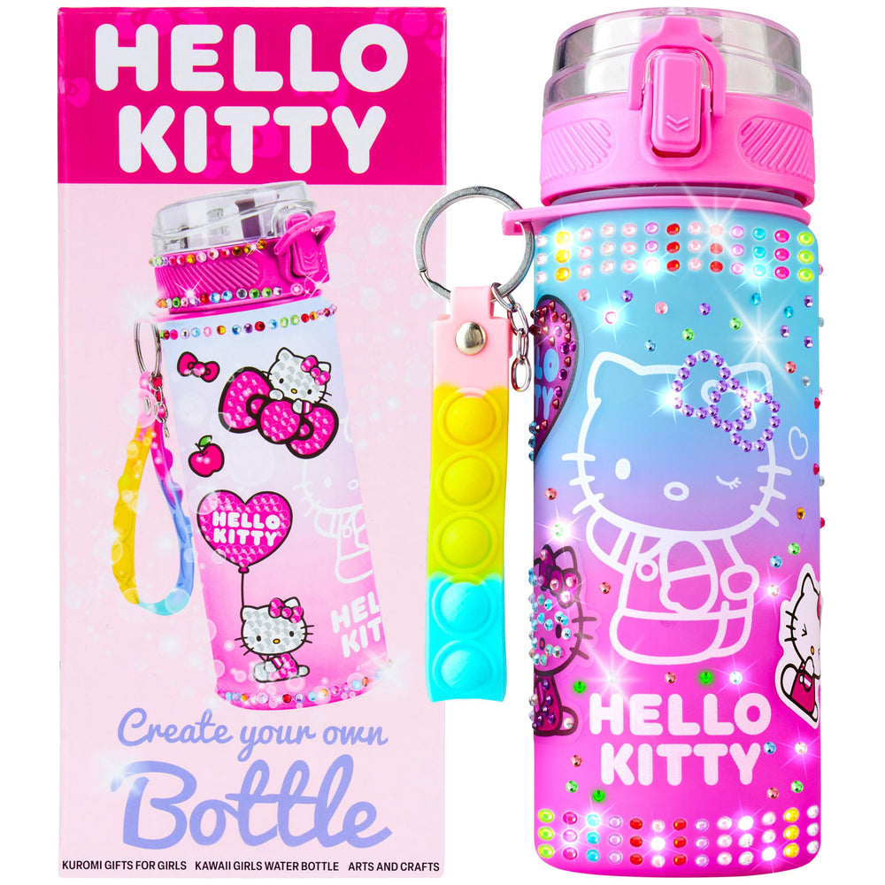 Get Trend Hello Kitty sticker sheets for creative bottle decorating and self-expression