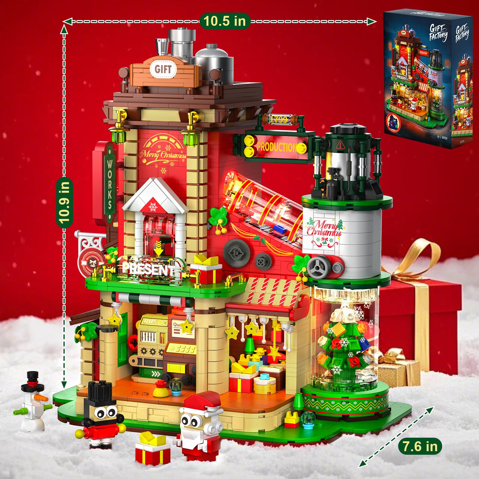 GEVINST Santa-figurine adds festive charm to the build and display