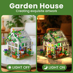GEVINST Flower House Set highlights butterflies and sunflowers for vibrant decor.