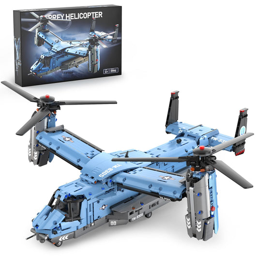 GEVINST V-22 Osprey model kit cover ready for display and admiration.