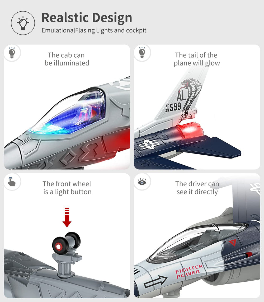 Geyiie imaginative play with this aircraft boosts storytelling.